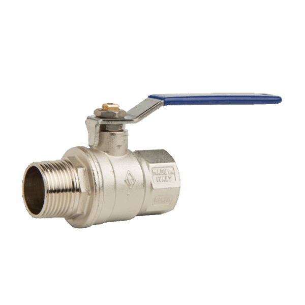 Double Lin 1095 Male/Female Ball Valve Lever Handle 50mm