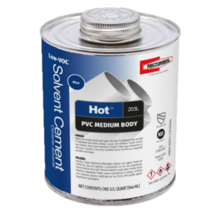 Rectorseal Hot PVC Solvent 946ml (1 Quart)