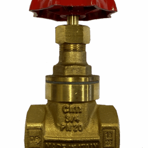 Cimberio DZR Brass Female Gate Valve 40mm