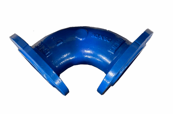 Daemco DI Flanged Bend DN200 x 90 deg