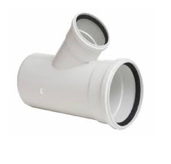 PVC DWV Reducing Junction RRJ 150mm x 100mm x 45 deg