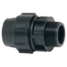Plasson MDPE Male Coupler 20OD x 15mm BSP