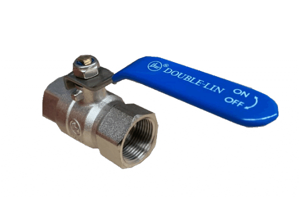 Double Lin 1063 Female Ball Valve Lever Handle 20mm