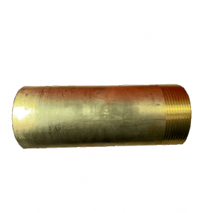 Brass Barrel Nipple Thread One End 50mm x 150mm