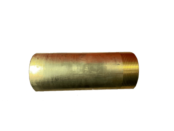 Brass Barrel Nipple Thread One End 50mm x 150mm
