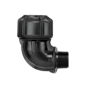 Philmac MDPE Male Elbow 90 degree 32OD x 25mm BSP