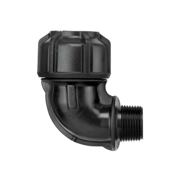 Philmac MDPE Male Elbow 90 degree 32OD x 25mm BSP