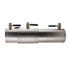Colt S/Steel Double Check Valve c/w Test Points - 200mm Roll Groove