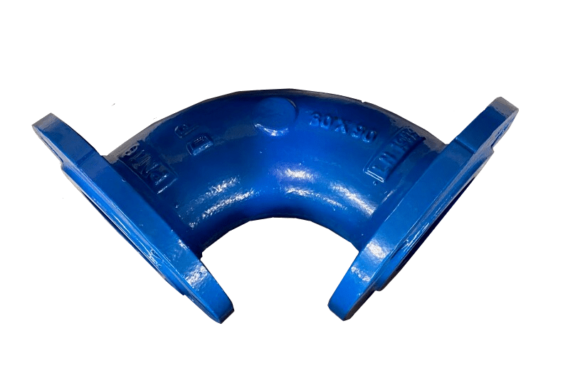 Daemco DI Flanged Bend DN200 x 90 deg