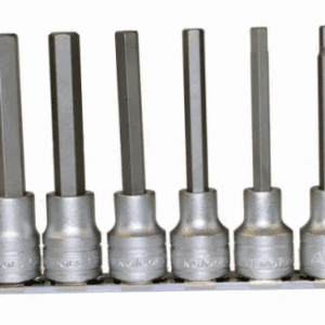 Teng 1/2" Drive Long Hex Socket Bit Set 5mm - 12mm (6 Pce)