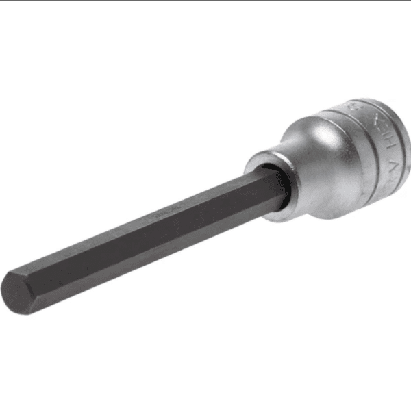 Teng 1/2" Drive Long Hex Socket Bit 10mm x 100mm