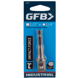 GFB 1/2" Square Socket Adaptor