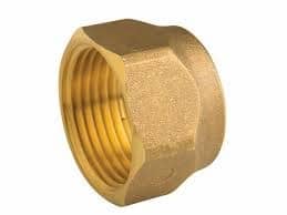 Brass Crox Nut Lead Free 32mm