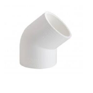 PVC Pressure Elbow 125mm x 45 deg