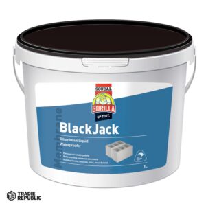 Soudal Gorilla BlackJack Bituminous Liquid Waterproof 1L