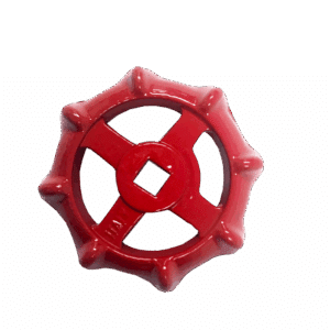 Logi Gate Valve Handle Red DN50