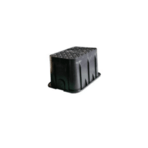 Draper Reverse Taper Low Profile Water Meter Box Black Lid 230mm