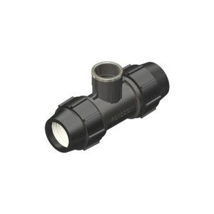 Plasson MDPE Female Tee 32OD x 25mm BSP