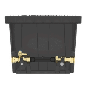 Strongcast Meter Box c/w PE Dual Check/PE25 Ball Valve (Kit)