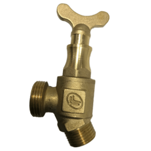 Brass Loose Key Hose Tap Male 15mm