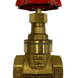 Cimberio DZR Brass Female Gate Valve 32mm