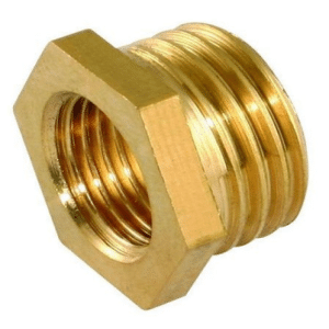 Brass Hex Reducing Bush Lead Free 40mm-25mm