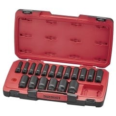 Teng 1/2" Drive Deep Impact Socket Set 22 piece