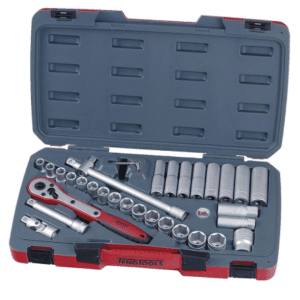 Teng 1/2" Drive Socket Set 34 Piece