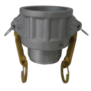 Camlock Aluminium Male Threaded Coupler 32mm