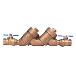Wilkins Double Check Valve with Ball Valves and Strainer 20mm