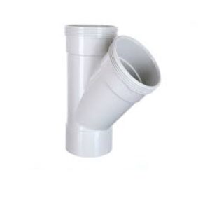 PVC DWV Junction 100mm x 45 deg