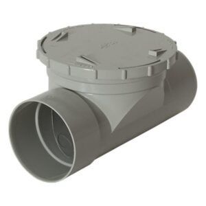 PVC DWV Large Inspection Pipe F/F 100mm