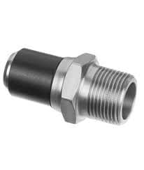 Fusion Male Transition Adaptor S/Steel 25OD x 20mm BSP