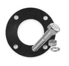 RIG Gasket Set Galvanised 150mm M16 x 100mm