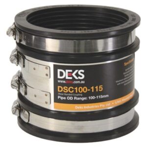 Deks 100-115mm Shear Band Coupler 316SS