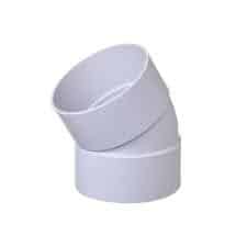 PVC DWV Bend 150mm x 30 deg