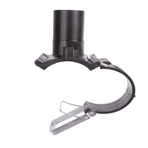 Fusion EF Branch Saddle With Underclamp 75OD x 40OD PE100 SDR11