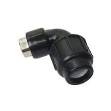 Esse MDPE Female Elbow 90 degree 32OD x 25mm BSP Brass