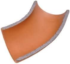 Earthenware Channel Bend 225mm x 45 deg