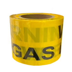 Warning Tape Yellow "Gas Line Below" 100M