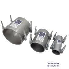 Hy-Ram 125mm Re-rounding Clamp (Coiled Pipe)