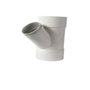 PVC DWV Reducing Junction 150mm x 100mm x 45 deg