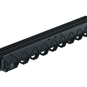 Reln Storm Drain Channel c/w Black Plastic Grate 3M