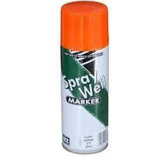 SprayWell Upside Down Paint Fluro Orange 400ml