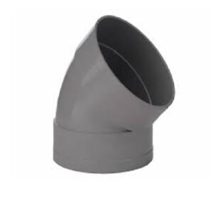 PVC Stormwater Bend 90mm x 45 deg