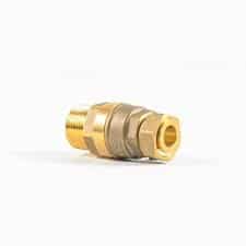 Strongcast Dual Check Valve Meter Coupling 15mm