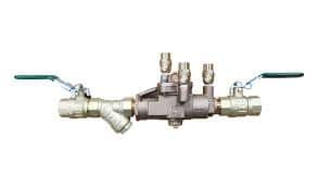 Watts 009 Brass Lead Free RPZD with Ball Valves and Strainer 15mm
