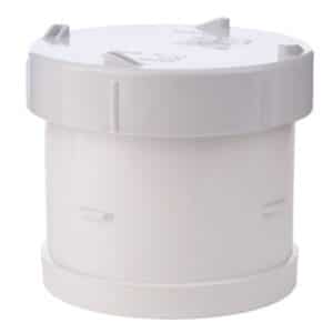 PVC DWV Screw Cap & Base 150mm