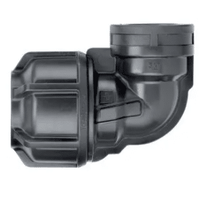 Philmac MDPE Female Elbow 90 degree 32OD x 25mm BSP