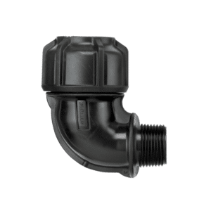 Philmac MDPE Male Elbow 90 degree 20OD x 15mm BSP